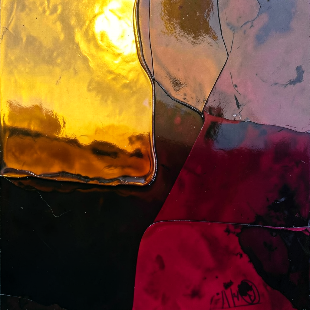 Abstract editorial cover art for Paper note: Anthropic's early look at AI and the labor market