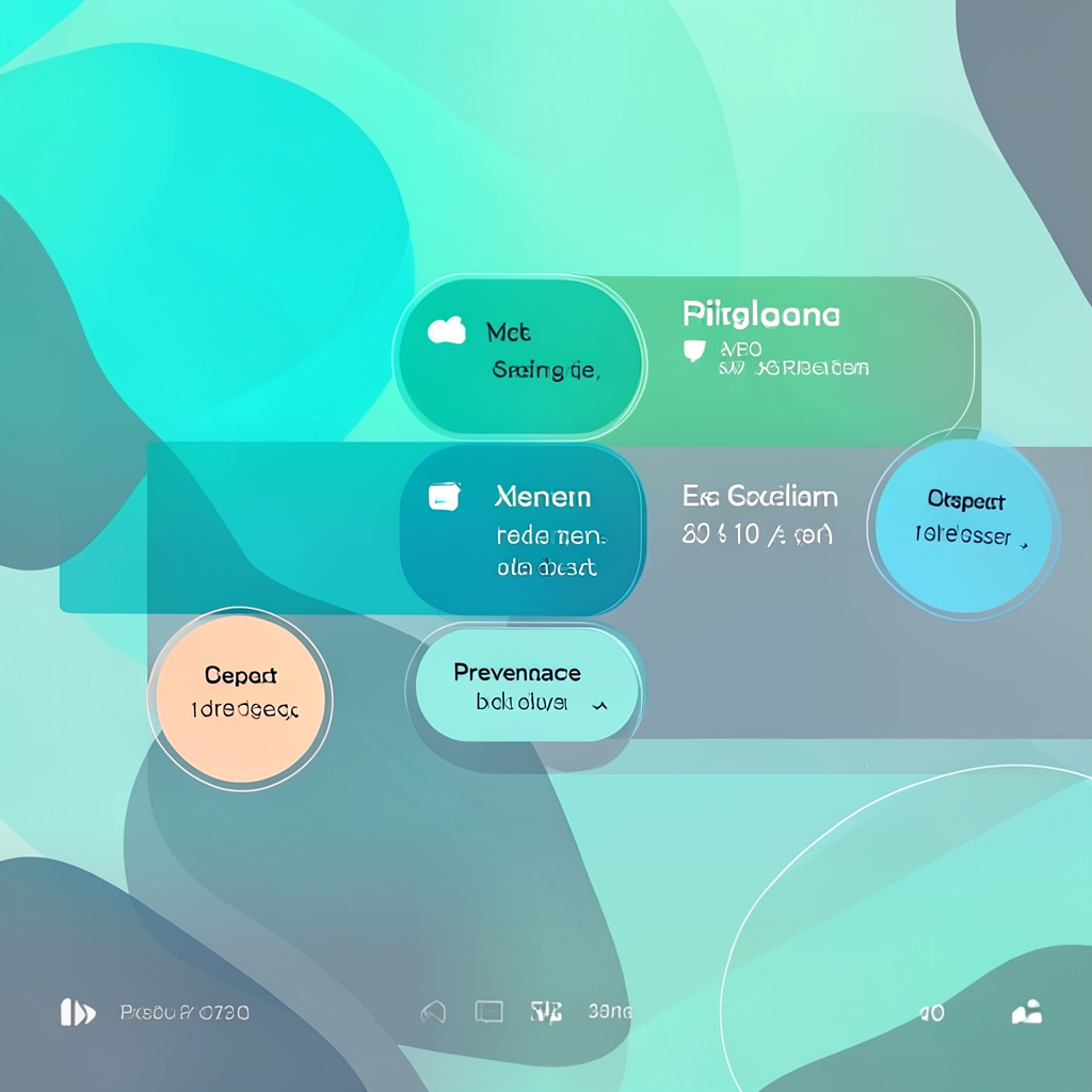 Diagram-like scene of AI media passing through platforms with provenance signals fading or surviving