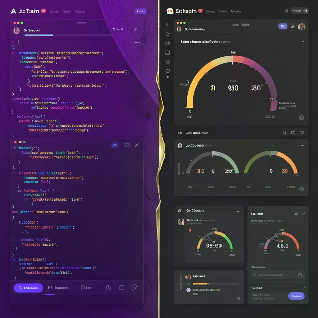 Coding agents and budget meters sharing the same control panel
